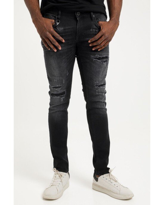 Jeans Antony Morato μαύρο ΤΖΙΝ