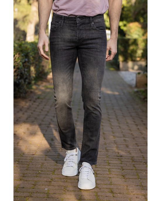 Jeans JacknJones μαύρο ΤΖΙΝ