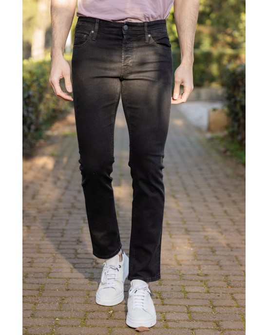Jeans JacknJones μαύρο ΤΖΙΝ