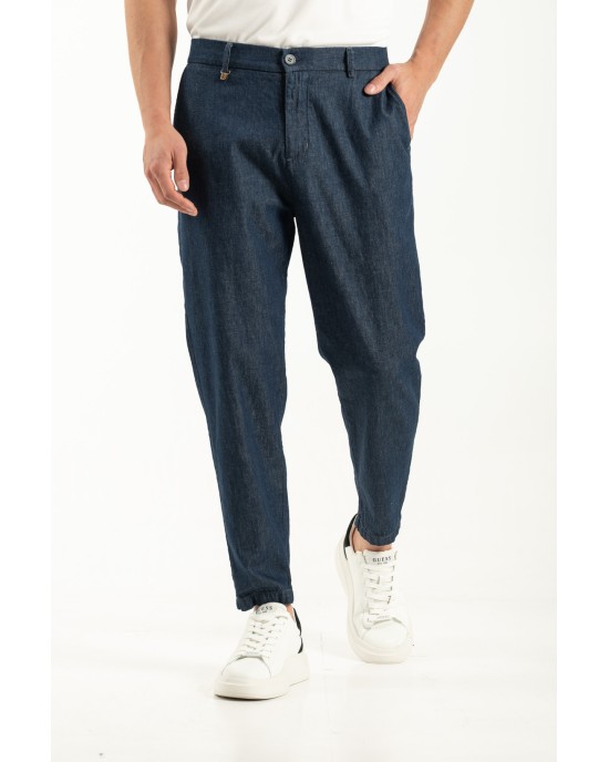 Παντελόνι Jeans Vittorio μπλε ΤΖΙΝ
