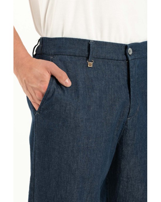 Παντελόνι Jeans Vittorio μπλε ΤΖΙΝ