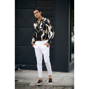 Παντελόνι Vittorio Alto Ασπρο Παντελόνι Vittorio Alto Ασπρο