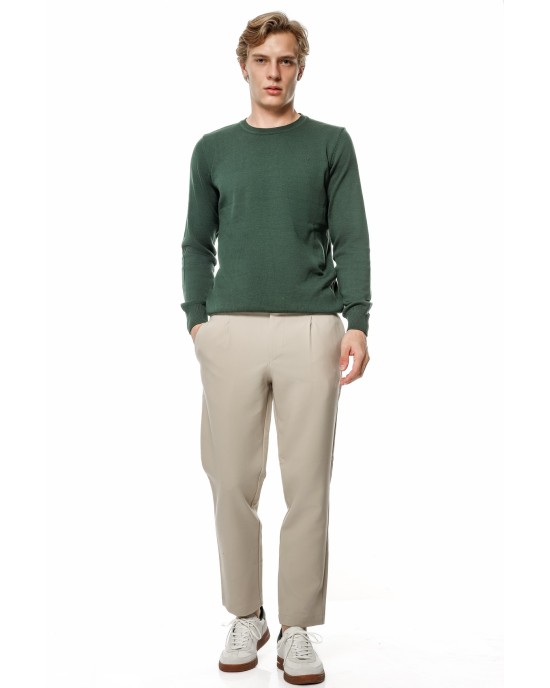 Παντελόνι Artisti Italiani μπεζ ΥΦΑΣΜΑΤΙΝΑ