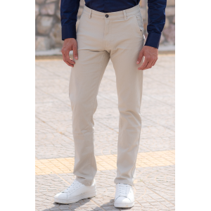 Παντελόνι Marcus μπεζ