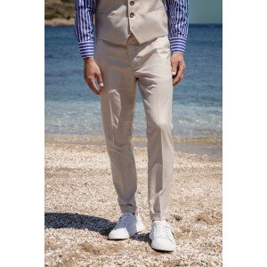 Παντελόνι Vittorio Castello μπεζ Παντελόνι Vittorio Castello μπεζ