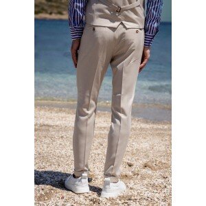 Παντελόνι Vittorio Castello μπεζ Παντελόνι Vittorio Castello μπεζ