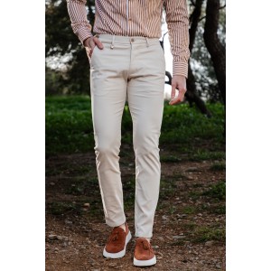 Παντελόνι Vittorio Como μπεζ Παντελόνι Vittorio Como μπεζ