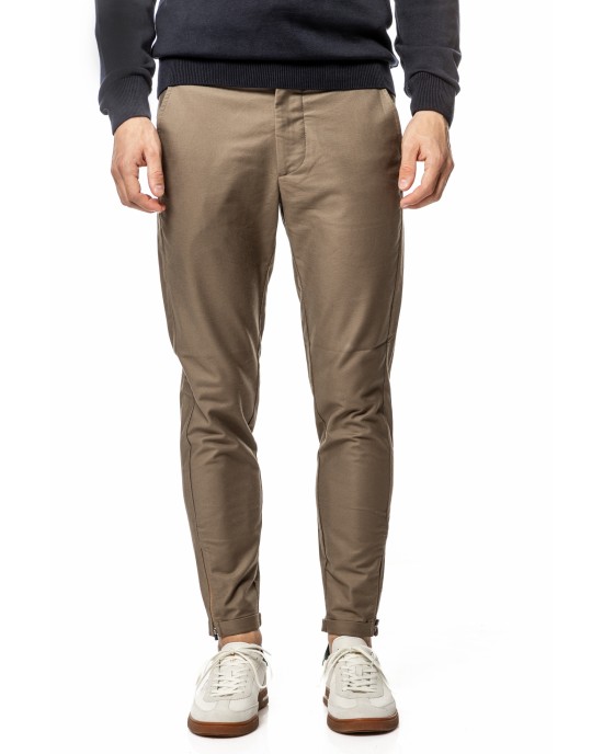 Παντελόνι Vittorio Alto μπεζ ΥΦΑΣΜΑΤΙΝΑ