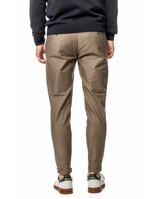 Παντελόνι Vittorio Alto μπεζ ΥΦΑΣΜΑΤΙΝΑ