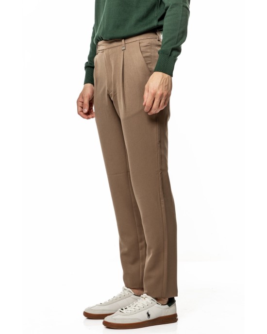 Παντελόνι Artisti Italiani ταμπά ΥΦΑΣΜΑΤΙΝΑ