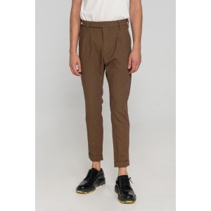 Παντελόνι Royal Denim Premium καφέ Παντελόνι Royal Denim Premium καφέ