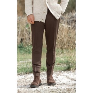 Παντελόνι Vittorio Vinto καφέ