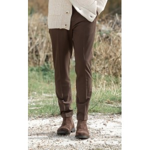 Παντελόνι Vittorio Vinto καφέ