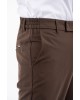 Παντελόνι Vittorio Diverso καφέ ΥΦΑΣΜΑΤΙΝΑ