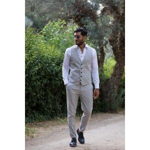 Παντελόνι Vittorio Morel γκρι Παντελόνι Vittorio Morel γκρι