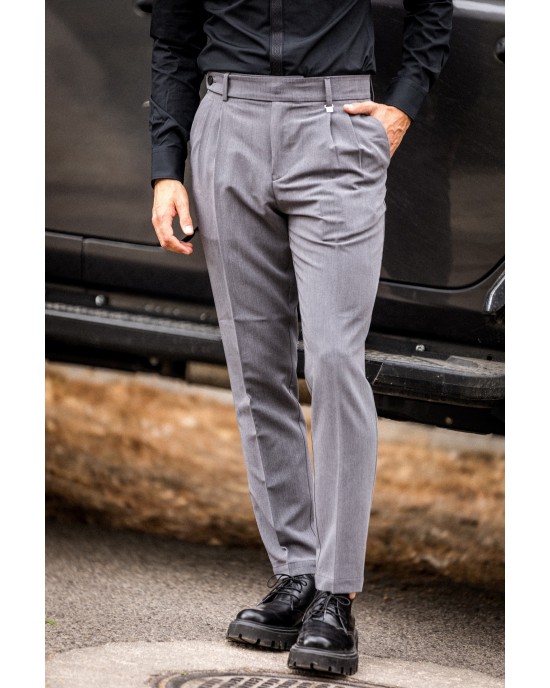 Παντελόνι Vittorio Rezzo γκρί ΥΦΑΣΜΑΤΙΝΑ Παντελόνι Vittorio Rezzo γκρί ΥΦΑΣΜΑΤΙΝΑ