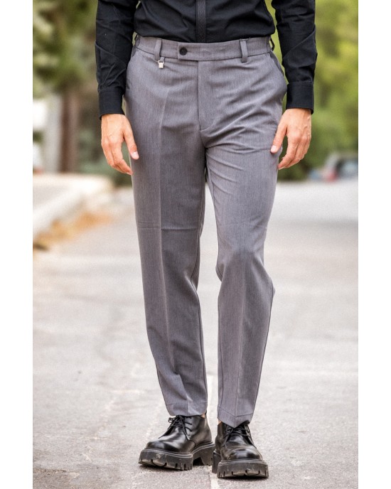 Παντελόνι Vittorio Giacomo γκρι ΥΦΑΣΜΑΤΙΝΑ Παντελόνι Vittorio Giacomo γκρι ΥΦΑΣΜΑΤΙΝΑ