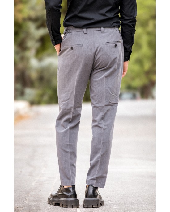 Παντελόνι Vittorio Giacomo γκρι ΥΦΑΣΜΑΤΙΝΑ Παντελόνι Vittorio Giacomo γκρι ΥΦΑΣΜΑΤΙΝΑ