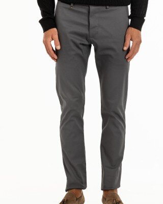 Παντελόνι Vittorio Como γκρι σκούρο