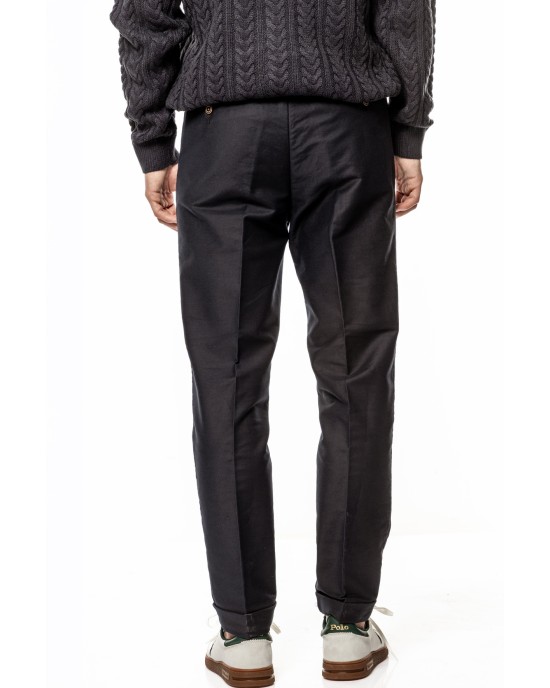 Παντελόνι 19V69 Italia Versace Abbigliamento μπλε σκουρό ΥΦΑΣΜΑΤΙΝΑ