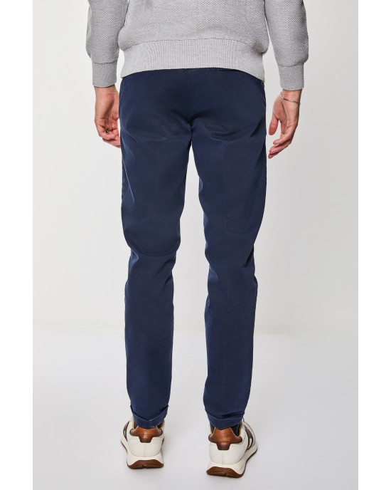 Παντελόνι Over/D μπλε ΥΦΑΣΜΑΤΙΝΑ