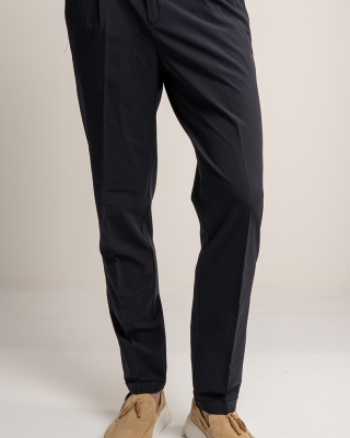 Παντελόνι 19V69 Italia Versace Abbigliamento Adriano μπλε