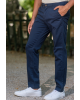 Παντελόνι JACKnJONES μπλέ ΥΦΑΣΜΑΤΙΝΑ