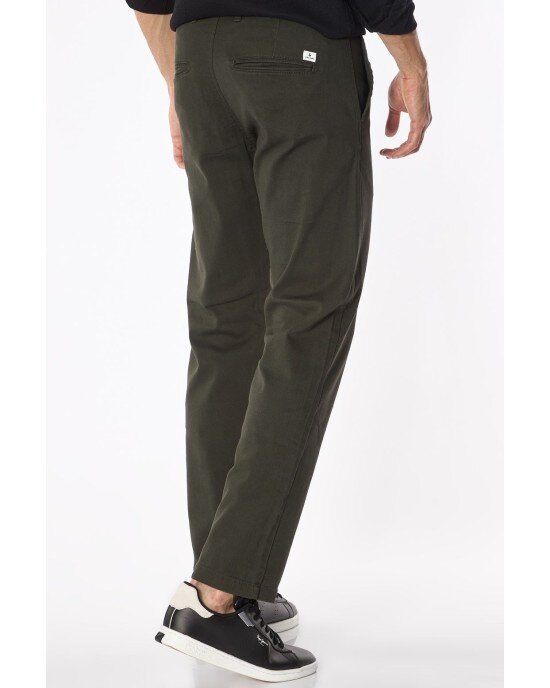 Παντελόνι JACKnJONES Χακί ΥΦΑΣΜΑΤΙΝΑ Παντελόνι JACKnJONES Χακί ΥΦΑΣΜΑΤΙΝΑ