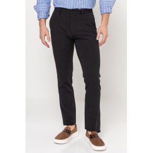 Παντελόνι 19V69 Italia Versace Abbigliamento Adriano μαύρο Παντελόνι 19V69 Italia Versace Abbigliamento Adriano μαύρο