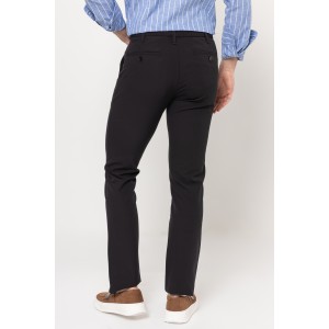 Παντελόνι 19V69 Italia Versace Abbigliamento Adriano μαύρο Παντελόνι 19V69 Italia Versace Abbigliamento Adriano μαύρο