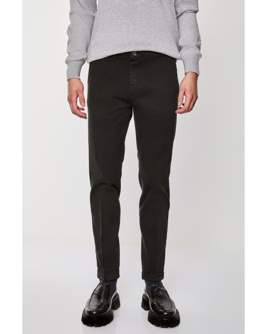 Παντελόνι Over/D μαύρο ΥΦΑΣΜΑΤΙΝΑ