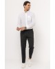 Παντελόνι 19V69 Italia Versace Abbigliamento Adriano μαύρο ΥΦΑΣΜΑΤΙΝΑ