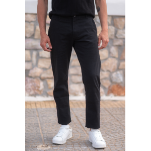 Παντελόνι Marcus μαύρο