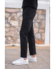 Παντελόνι Marcus μαύρο ΥΦΑΣΜΑΤΙΝΑ