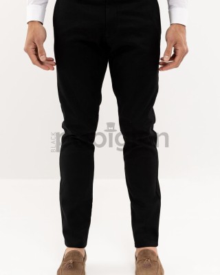 Παντελόνι Vittorio Como μαύρο