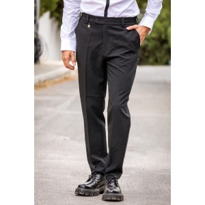 Παντελόνι Vittorio Giacomo μαύρο Παντελόνι Vittorio Giacomo μαύρο