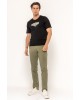 Παντελόνι JacknJones λαδί ΥΦΑΣΜΑΤΙΝΑ