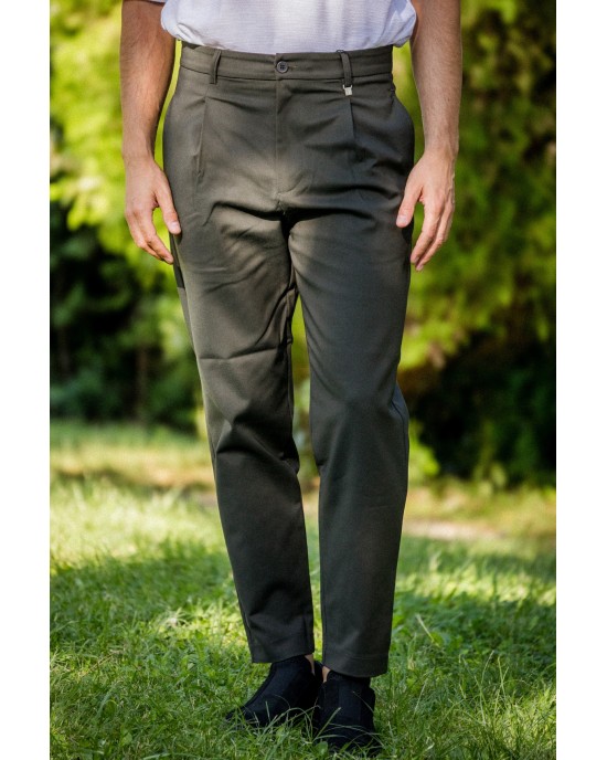 Παντελόνι Vittorio Maranelo λαδί ΥΦΑΣΜΑΤΙΝΑ Παντελόνι Vittorio Maranelo λαδί ΥΦΑΣΜΑΤΙΝΑ