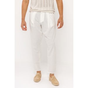 Παντελόνι Denim Attitude άσπρο