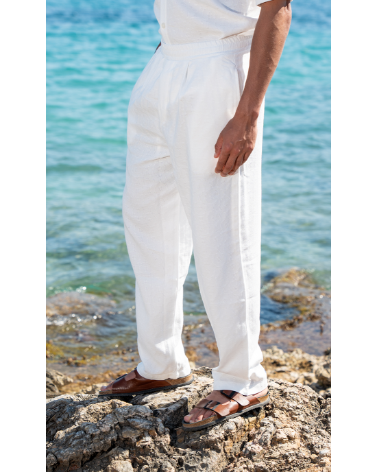 Παντελόνι Diverse άσπρο CASUAL