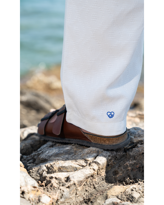 Παντελόνι Diverse άσπρο CASUAL