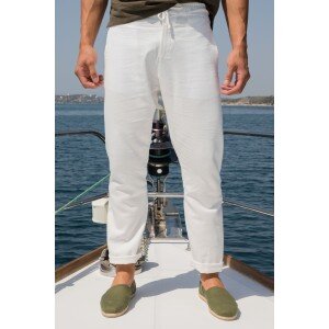 Παντελόνι Vittorio Pinto άσπρο Παντελόνι Vittorio Pinto άσπρο