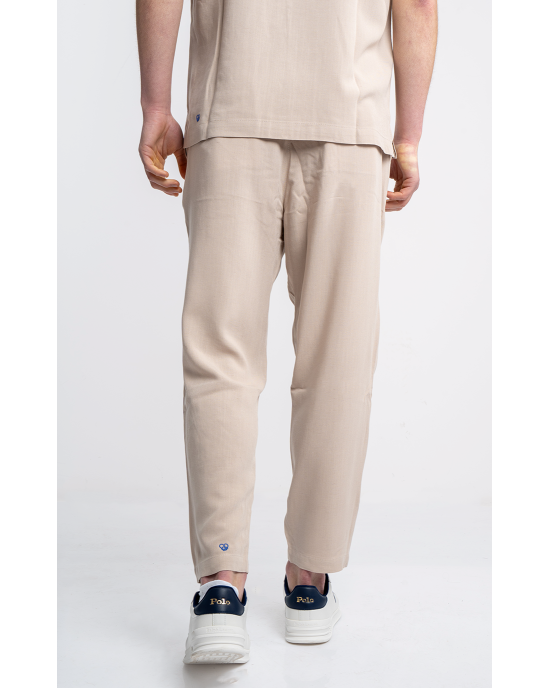 Παντελόνι Diverse μπεζ CASUAL