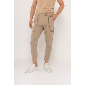 Παντελόνι Rebel μπεζ Παντελόνι Rebel μπεζ