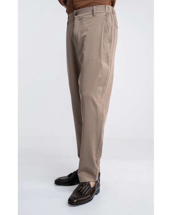 Παντελόνι Diverse μπεζ CASUAL