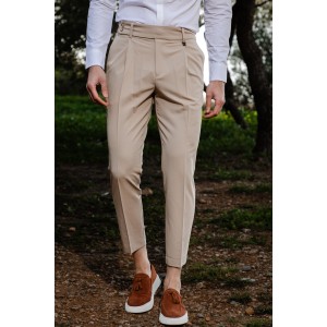 Παντελόνι Vittorio Marco μπεζ Παντελόνι Vittorio Marco μπεζ