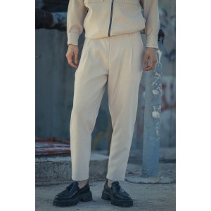 Παντελόνι Vittorio Vietti μπεζ