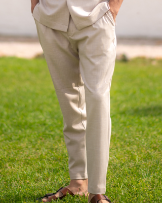 Παντελόνι Vittorio Bosa μπεζ