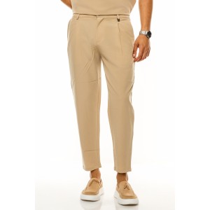 Παντελόνι Vittorio Bologni μπεζ Παντελόνι Vittorio Bologni μπεζ