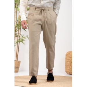 Παντελόνι Vittorio Amalfi μπεζ Παντελόνι Vittorio Amalfi μπεζ